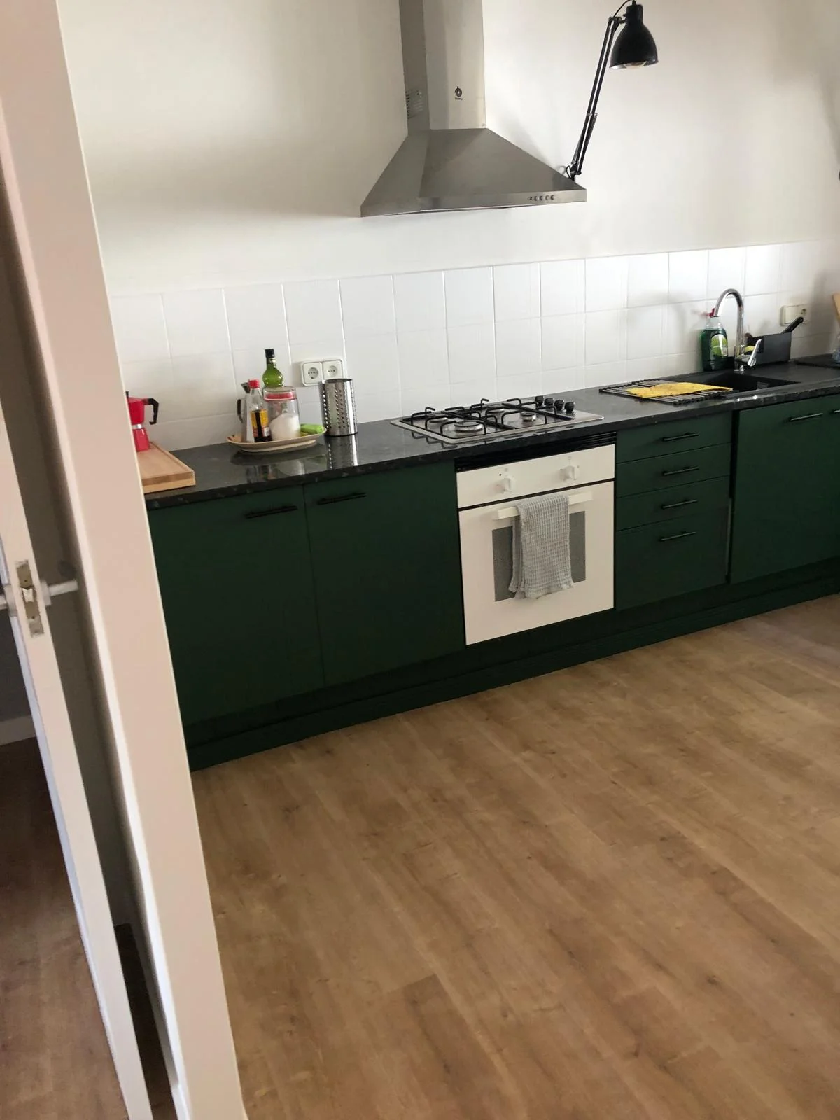 Instalación de suelo laminado de roble